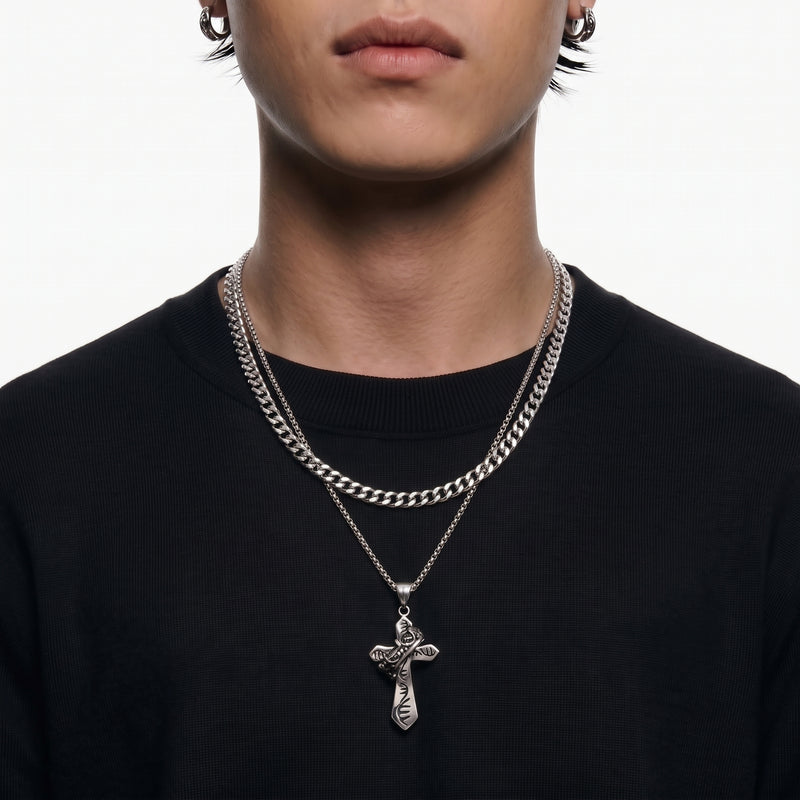 HELIX & SYRUS Necklace Set