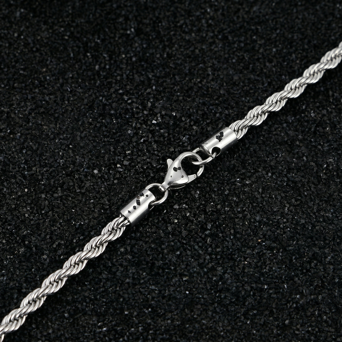 SILAS necklace styled with men's outfit
